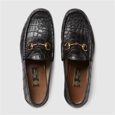 gucci 1953 horsebit loafer review|gucci crocodile loafer.